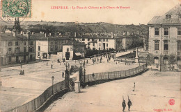 FRANCE - Lunéville - Vue Générale De La Place Du Château Et Le Côteau De Frascati - Animé - Carte Postale Ancienne - Luneville