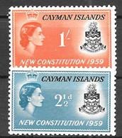 Caimans N° 155/56 YVERT NEUF * - Caimán (Islas)