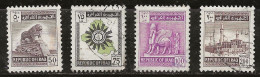 Iraq 1963 N° Y&T : 364 à 367 Obl. - Iraq