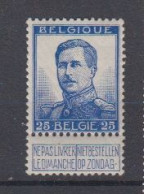 BELGIË - OBP - 1912 -  Nr 125 - MNH** - 1912 Pellens