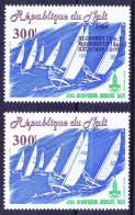 Mali 1980 MNH, Overprint Finn Dinghy Sailboat, Winners Name, Olympic Sports - Sommer 1980: Moskau