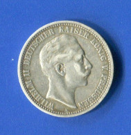 All  2  Mark  1906 - 2, 3 & 5 Mark Silber