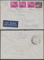 Congo Belge 1945 -  Lettre Par Avion D'Elsene à Destination Thysville. "Poortman"... (EB) AR-01892 - Used Stamps