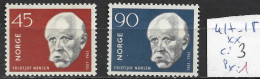 NORVEGE 417-18 ** Côte 3 € - Unused Stamps