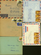Congo Belge 1960 - Lot De 5 Lettres  Courrier Interne à Destination Léopoldville-Kalina...... (EB) DC-12475 - Gebraucht