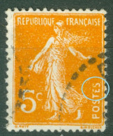 France   158  Ob TB   Petit Surencrage Sur Les E Et S De Postes    - Used Stamps