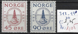 NORVEGE 398-99 ** Côte 3.25 € - Neufs