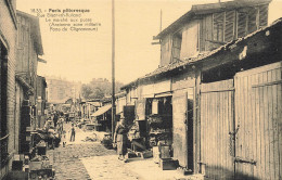 Paris 18ème * Rue élisabeth Rolland , Le Marché Aux Puces * Ancienne Zone Militaire Porte De Clignancourt * Brocante - Paris (18)