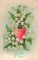 FLEURS, PLANTES & ARBRES - Fleurs - Une Fleur Dans Une Vase - Carte Postale Ancienne - Flowers