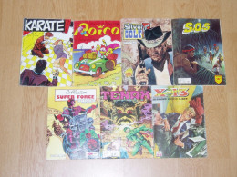 LOT DE 7 BD DIVERS - Petit Format