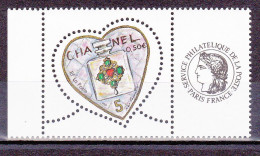 50 Timbre Personnalisé 3632A  0,50 Euro  Saint Valentin Coeur 2004 Chanel  Logo CERES  Neuf - Otros & Sin Clasificación