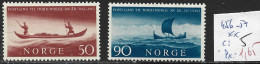 NORVEGE 456-57 ** Côte 5 € - Ungebraucht