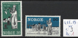 NORVEGE 488-89 ** Côte 3 € - Ungebraucht