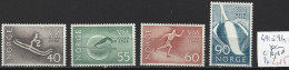 NORVEGE 491 à 94 ** Côte 6.50 € - Unused Stamps