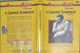 BORGATTA - POLICE- Dvd IL CADAVERE SCOMPARSO  - IL COMMISSARIO MAIGRET - PAL 2 - ELLEU 2002-  USATO In Buono Stato - Policíacos