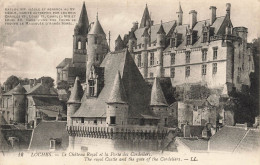 FRANCE - Loches - Le Château Royal Et La Porte Des Cordeliers - Carte Postale Ancienne - Loches