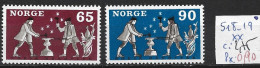 NORVEGE 518-19 ** Côte 2.75 € - Unused Stamps
