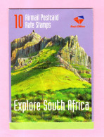 South Africa - 10 Airmail Postcard Rate Stamps - Neufs - Frais Du Site Déduits - Neufs