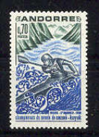 Andorra -Franc 1969 Camp Kayak Y=196 E=216 - Canoa