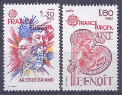 Francia 1980. Europa YT = 2085-86 (**) - 1980