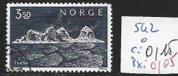 NORVEGE 542 Oblitéré Côte 0.15 € - Oblitérés