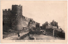 07. ROCHEMAURE. Ensemble Des Ruines Du Vieux Château. 7 - Rochemaure