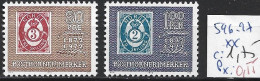 NORVEGE 596-97 ** Côte 1.75 € - Neufs