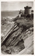 FRANCE - St Jean De Luz (Bses-Pyr) - Vue Sur La Falaise Et Le Sémaphore Du Socoa - Carte Postale Ancienne - Saint Jean De Luz