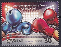 SERBIA 2021,SPORT,BOXING,World Boxing Championships, MNH - Montenegro