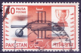 Pakistan 1962 Fine Used, Cricket Equipment, Trophy, Sports - Cricket