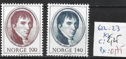 NORVEGE 622-23 ** Côte 2.25 € - Unused Stamps
