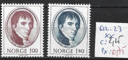 NORVEGE 622-23 ** Côte 2.25 € - Ungebraucht