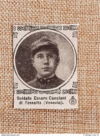 Decorato Con Medaglia Di Bronzo Cesare Canciani Di Fossalta Guerra Mondiale WW1 - Autres & Non Classés