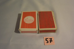 C57 Lot D'anciens 2 Jeu De Cartes De Café - Other & Unclassified