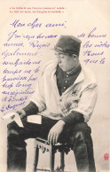 FANTAISIES - La Lettre Là Me R'tourne Comme Un'salade - Carte Postale Ancienne - Männer