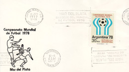 ARGENTINA 1977 COMMEMORATIVE COVER - 1978 – Argentine