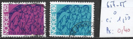 NORVEGE 654-55 Oblitérés Côte 1.50 € - Used Stamps