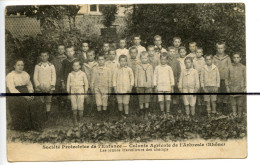 CPA . D69. Société Protectrice De L'Enfance. Colonie Agricole De L'Arbresle . Les Jeunes Travailleurs Des Champs. Enfant - L'Abresle