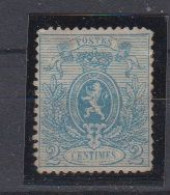 BELGIË - OBP - 1866/67 - Nr 24 (T/D 14 1/2 X 14)(Goede Centrage + 150%) - (*) - 1866-1867 Petit Lion