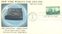 UNITED STATES. - 1964 - FDC STAMP OF NEW YORK WORLD'S FAIR. - Lettres & Documents