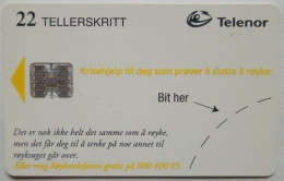 Norway 22 Units Chip Card - Royketelefonen ( N-139 2/99 ) - Norway