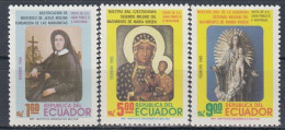 ECUADOR 1972-1974,unused - Cristianismo