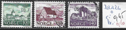 NORVEGE 722 à 24 Oblitérés Côte 0.45 € - Used Stamps