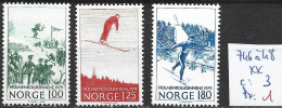 NORVEGE 746 à 48 ** Côte 3 € - Neufs