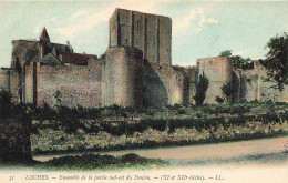 FRANCE - Loches - Ensemble De La Partie Sud-est Du Donjon XI Et XIIe Siècles - Carte Postale Ancienne - Loches