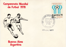 ARGENTINA 1977 COMMEMORATIVE COVER - 1978 – Argentina