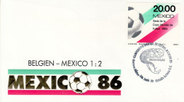 MEXICO 1986 COMMEMORATIVE COVER - 1986 – Mexico