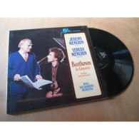 JEREMY MENUHIN / YEHUDI MENUHIN 3e Concerto - 13e Sonate Quasi Una Fantasia BEETHOVEN ADES 14016 Lp 1980 - Classique