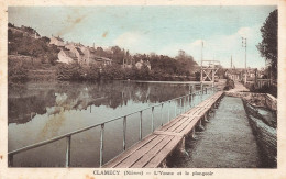FRANCE - Clamecy (Nièvre) - Vue Générale Sur L'Yonne Et Le Plongeoir - Carte Postale Ancienne - Clamecy