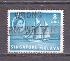 Singapore Malaya 1955 Mi 33 Canceled - Singapour (...-1959)